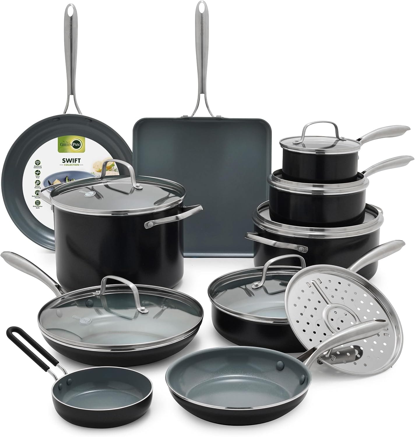 Ceramic Cookware Set – GreenPan Swift